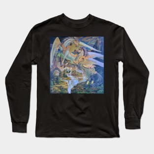 Pegasus in Spirit world Long Sleeve T-Shirt